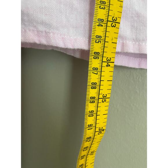 C&C California 100% Linen Button summer dress - Picture 7 of 11